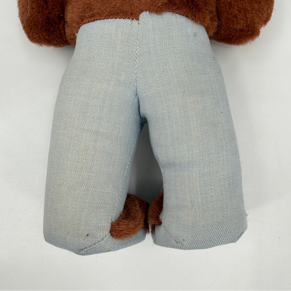 Vintage Ideal Toy Smokey Bear Plush Forest Park Ranger Badge Belt Buckle USA - Picture 8 of 16